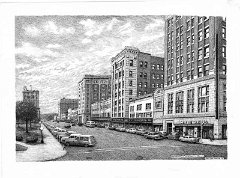 9.Looking South on 5th From Washington (1953)